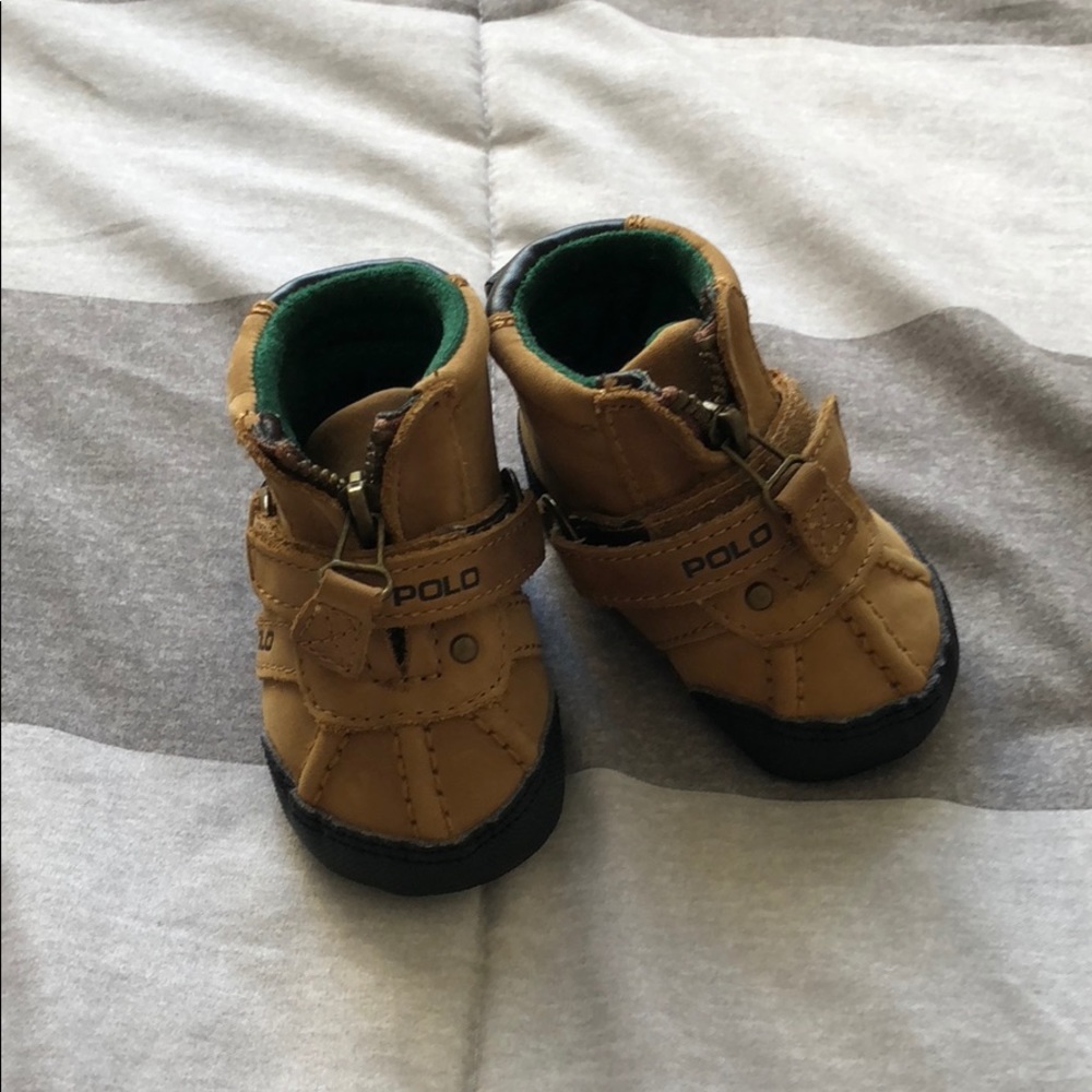 Kids Leather Polo Boots